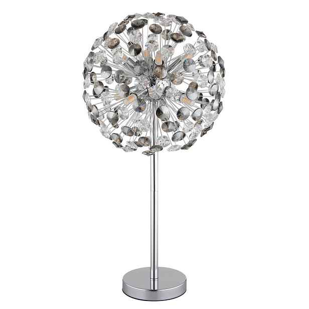 Globo KŘIŠŤÁLOVÁ STOLNÍ LAMPA, 35/65 cm