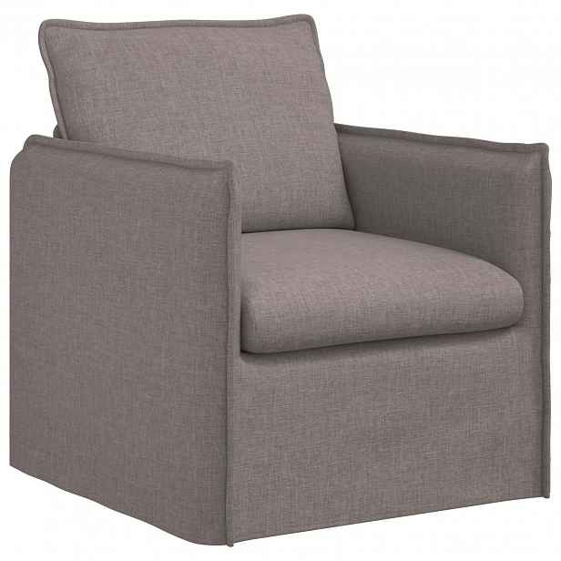 vidaXL Pohovka Taupe 75 x 82 x 85 cm textil