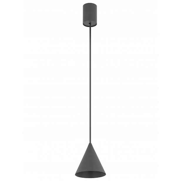 Závěsná Lampa Zenith Xs grafitová 1xGU10 130cm 10W moderní stropní IP20