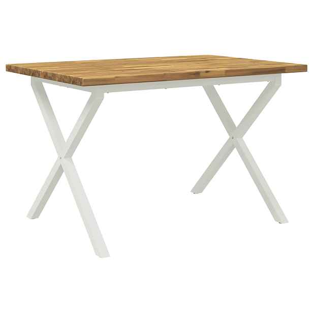 vidaXL Čtvercový jídelní stůl 120 x 70 x 75 cm Masivní akátové dřevo