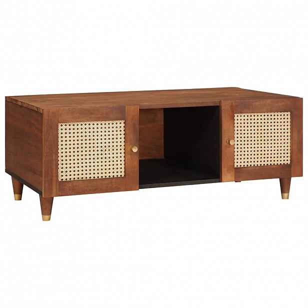 vidaXL Konferenční stolek 100 x 54 x 40 cm Masivní mangové dřevo