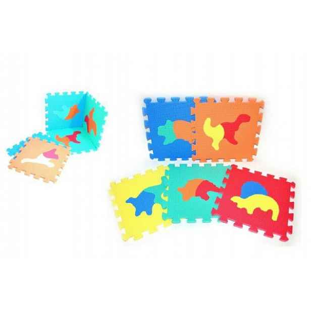 Wiky Pěnové puzzle Dinosauři 30x30cm 10 ks