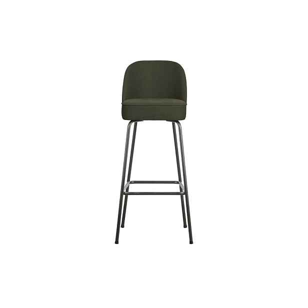Zelená barová židle (výška sedáku 79 cm) Vogue – WOOOD