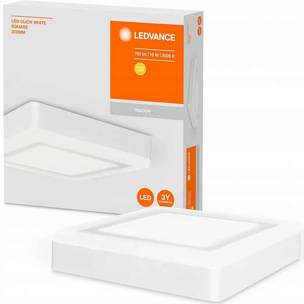 Led panel Nástěnný lampa Stropní Svítidlo Stropní svítidlo 16W 3000K 20cm Ledvance