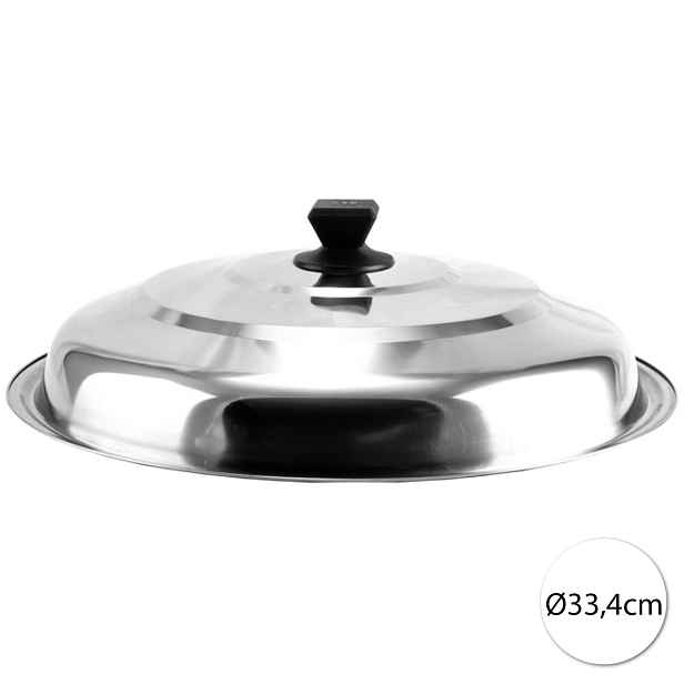 Perfect Home 14897 Nerezová poklice na kotlík 33,4 cm