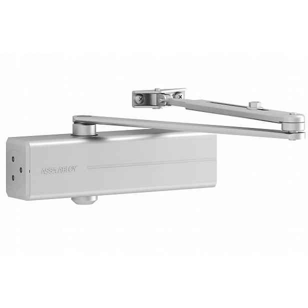 Samozavírač Assa Abloy DC140 stříbrný, pro vnější i vnitřní dveře
