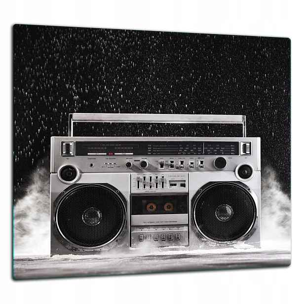 Skleněná Ochranná Deska Panel Lepidlo 65x60 Rádio