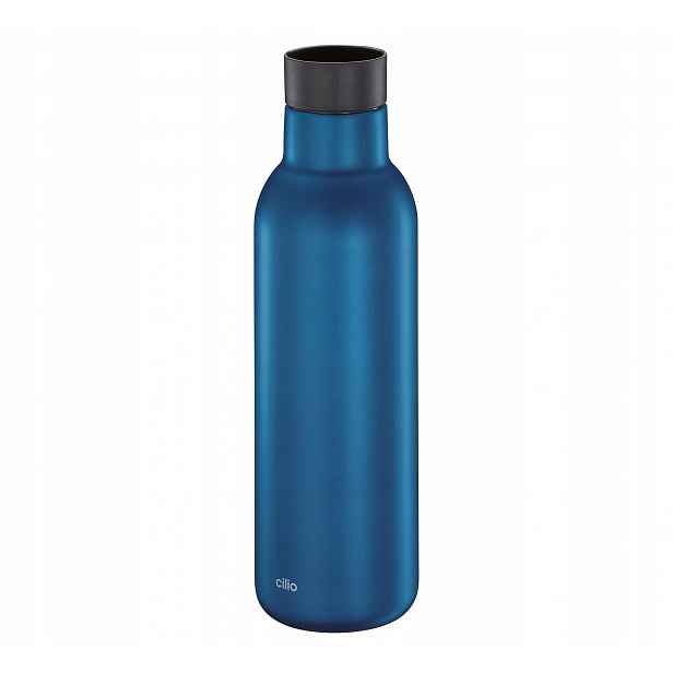 Termos Cilio termoláhev De Luxe 18h ocelová 450 ml modrá