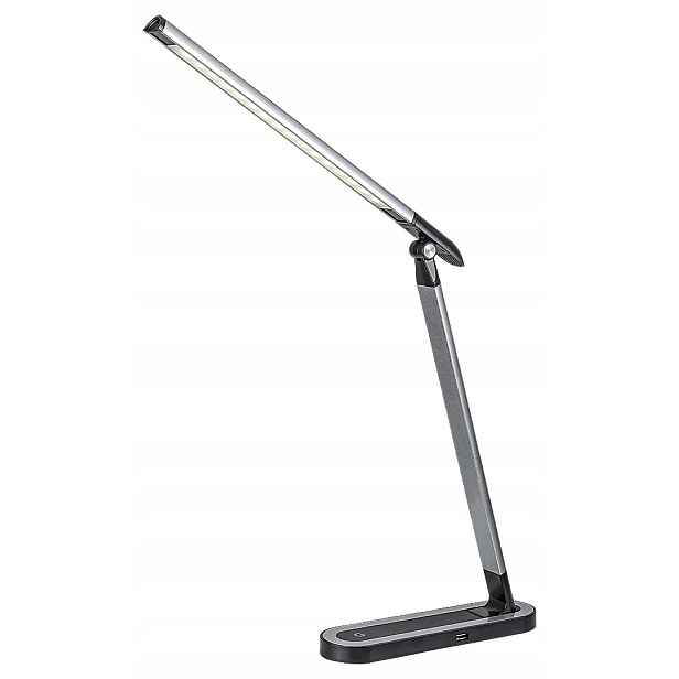 Led stolní lampa černá stříbrná nastavitelná neutrální barva 40 cm Rabalux