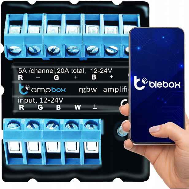 Osvětlovací Modul Ampbox Blebox Pro Ovládání