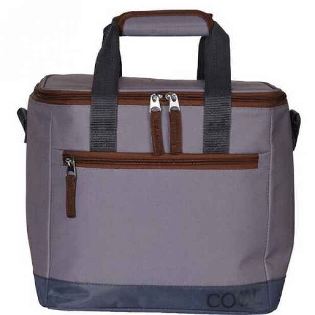 Chladicí taška Oxford 15 l, taupe, 25 x 25,5 x 20,5 cm
