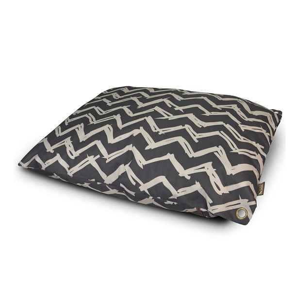 Černý pelíšek pro psa 50x70 cm Outdoor Bed Barn Raven Black S – P.L.A.Y.
