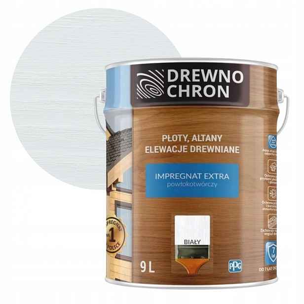 Drewnochron Impregnát Extra 9L Bílý