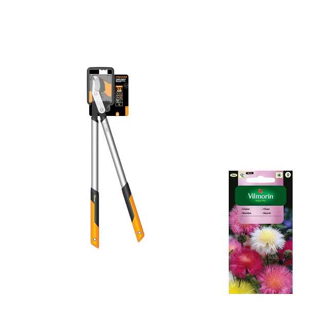 Fiskars Powergearx LX98 Zahradní nůžky pákový nůžkový L +dárek semena