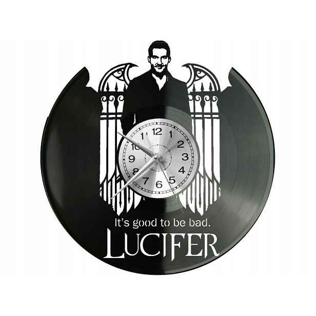 Lucyfer Tv Seriál Nápad na Dárek Nástěnná Dekorace z vinylové desky