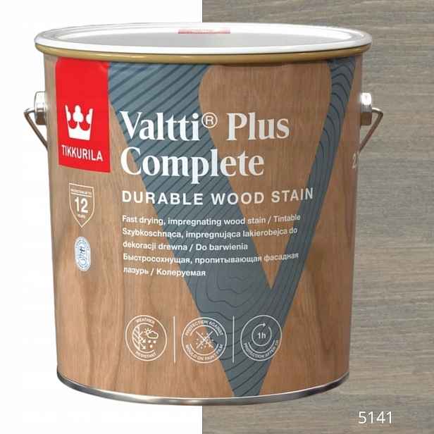Tikkurila Lakovací Hmota Valtti Plus Complete 2,7 L, Barva 5141