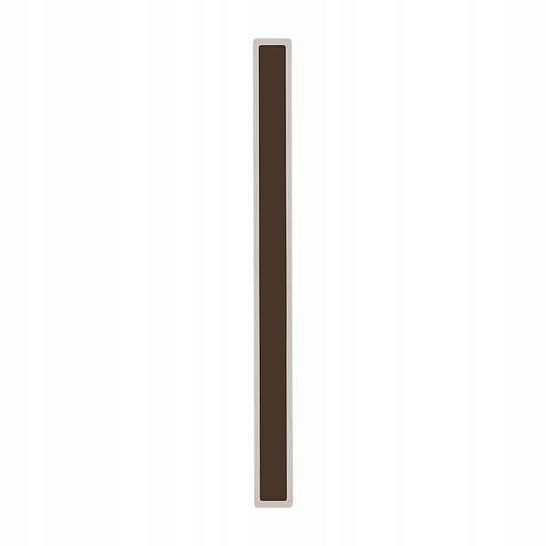 Venkovní nástěnné svítidlo hnědá Led lišta 17W 63 cm IP65 4000K 2330lm V-tac