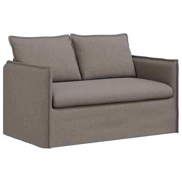 vidaXL Pohovka Taupe 136 x 82 x 85 cm textil