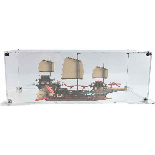 Vitrína s podstavcem Drewlandia pro sadu Lego 71848 Ninjago Perla chrámu