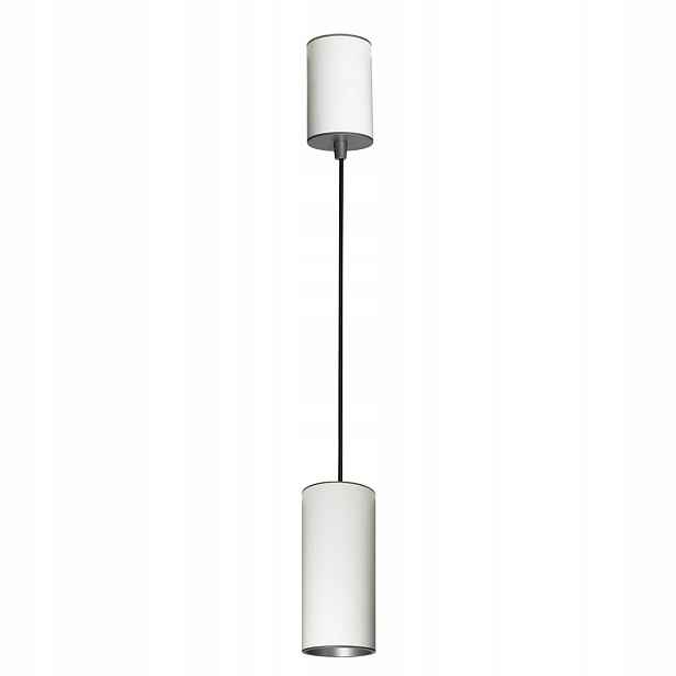 Italux Závěsná lampa Moldes Led Ø6 cm Bílá 7W 4000K Moderní