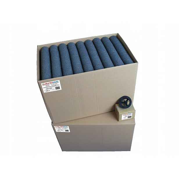 Polystyrenové krytky grafitové Zátky 65 mm 1000 ks Fréza Bonus