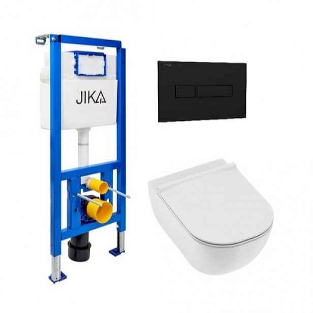 Závěsný WC set do lehkých stěn / předstěnová Jika Deep KMPLTIGOJ