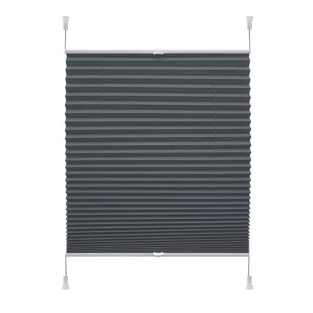 Antracitová roleta 57x150 cm Plisé Verona – Gardinia