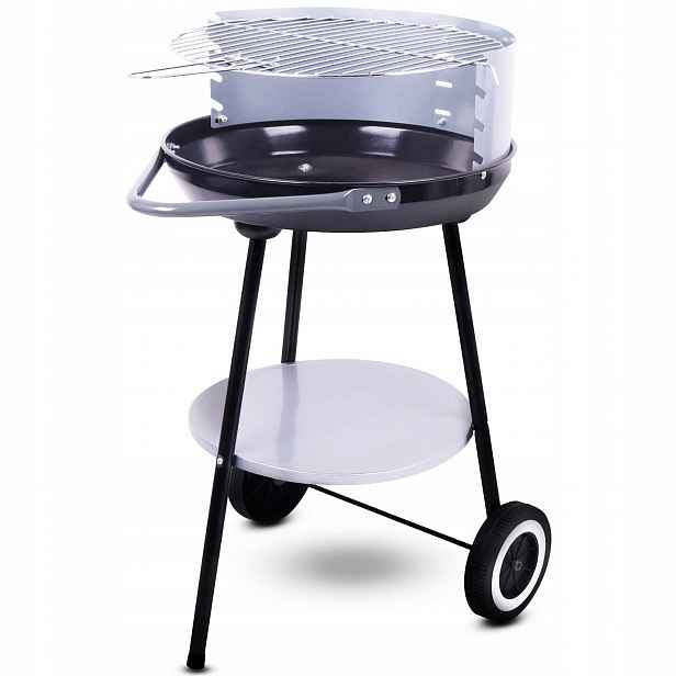 Gril na dřevěné uhlí Vimar VGW-5302 Ø 39 Cm s kolečky