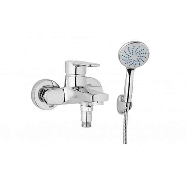 JB Sanitary MIRAM M104501 - Vanová nástěnná baterie miram 100 mm s příslušenstvím
