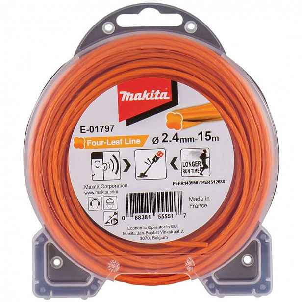 Makita - Náhradní struna 2,4 mm, délka 15 m E-01797