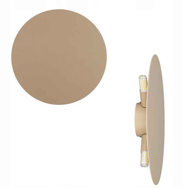 Nástěnné svítidlo kulatý Ø30 v barvě Sabia do obývacího pokoje, závit 3xG9 10624 Tk Lighting