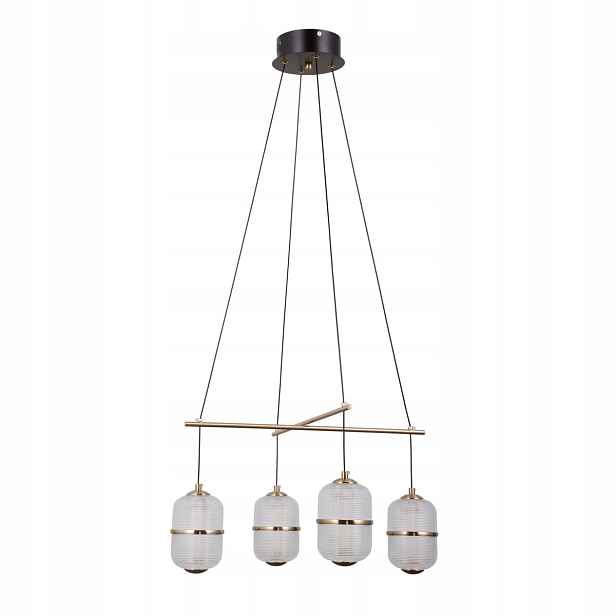 Alani PND-34375-4-BK Moderní závěsná Led lampa 3000K