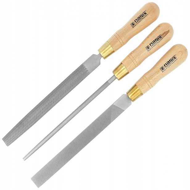 Sada pilníků na kov Mikov Narex Profi 3 ks 250 mm (854303)