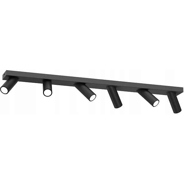 Stropní Svítidlo Spot Tublon černá 6xGU10 loftová nad stůl