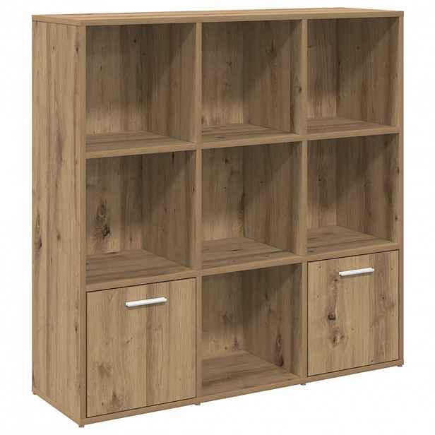 vidaXL Knihovna dub artisan 98 x 29 x 97,5 cm kompozitní dřevo
