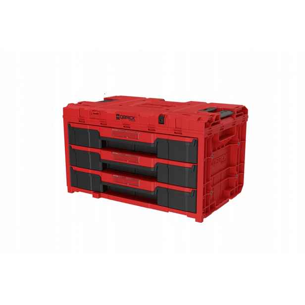 Qbrick Nástrojová skříň Drawer 3 Toolbox 2.0 Red Ultra Hd