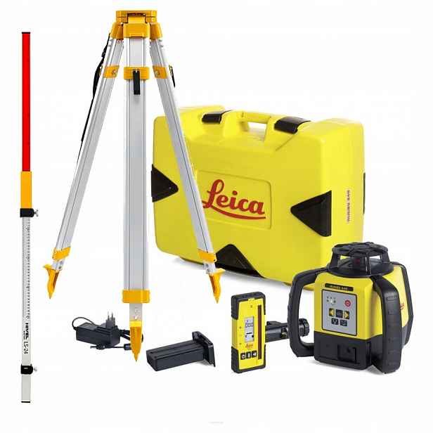 Rotační laserový nivelátor Leica Rugby 640 Set