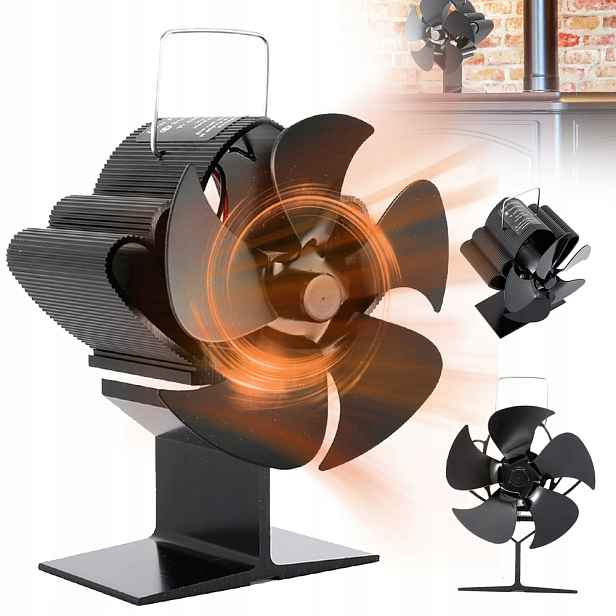 Ventilátor Pro Kamna Na Dřevo, Krbový Ventilátor, Trubky