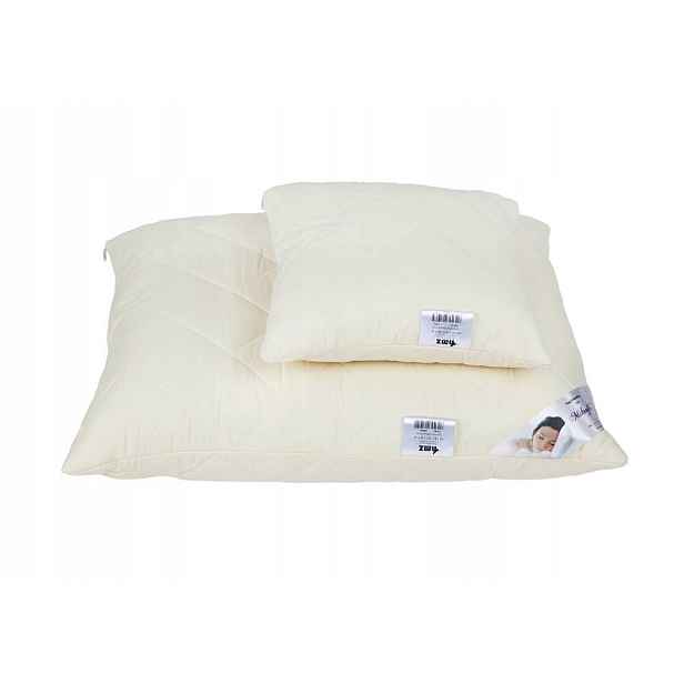 Antialergický Prošívaný Polštář 70 × 80 CM 1000 g krémový