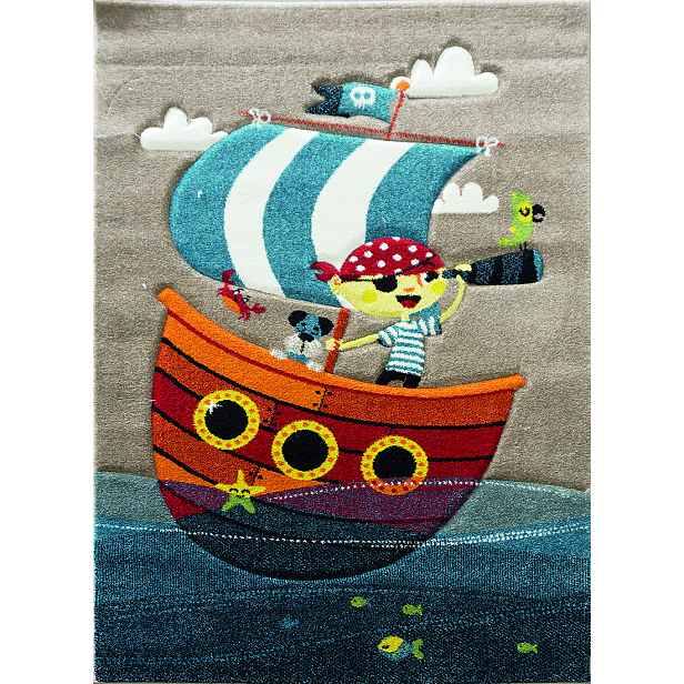Dětský koberec Smart Kids 22766 Blue, 120x180, vícebarevná, dětský pokoj, Berfin Dywany