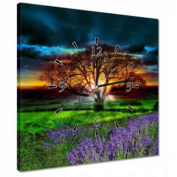 Hodiny 40x40 Strom života