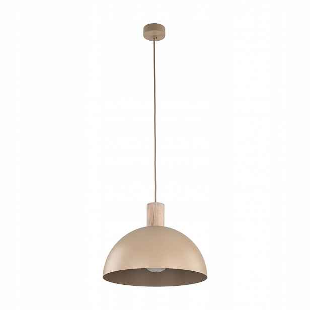 Lustr Závěsná lampa Béžová Moderní Kov E27 Obývací pokoj 33.5 cm Tk Lighting