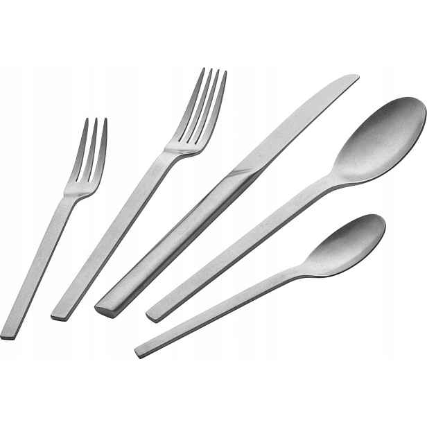 Sada příborů Komplet Matný Zwilling Minimale 60 El Na 12 osob Stříbrná