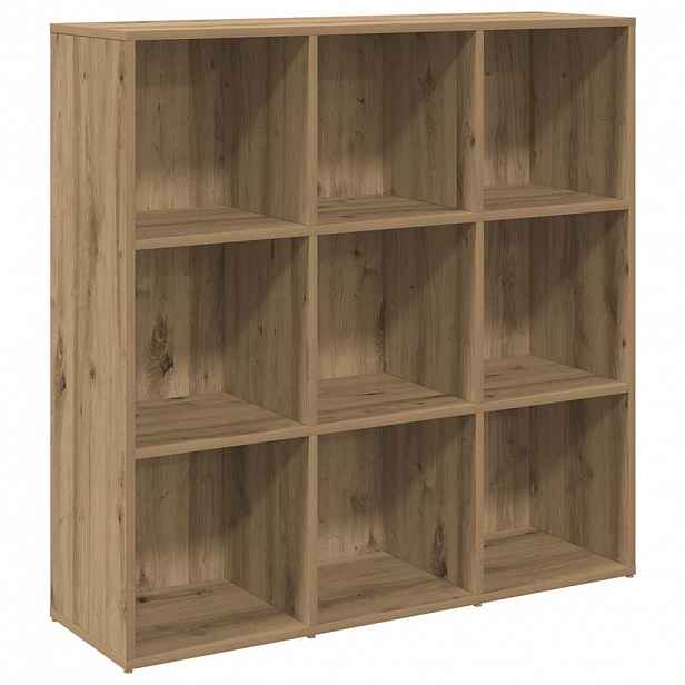 vidaXL Knihovna dub artisan 98 x 29 x 97,5 cm
