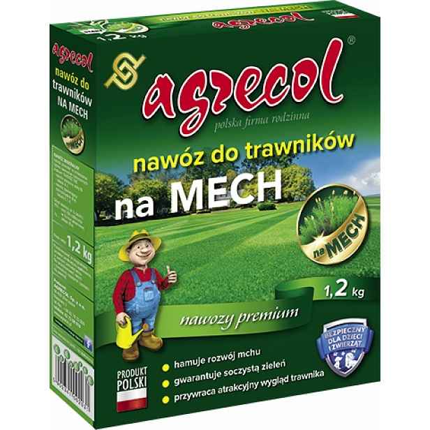 Agrecol – Hnojivo pro trávníky na mech – posypové