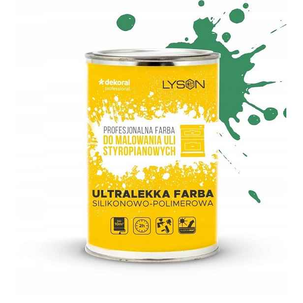 Barva pro polystyrenové úly Zelená 1L Łysoń