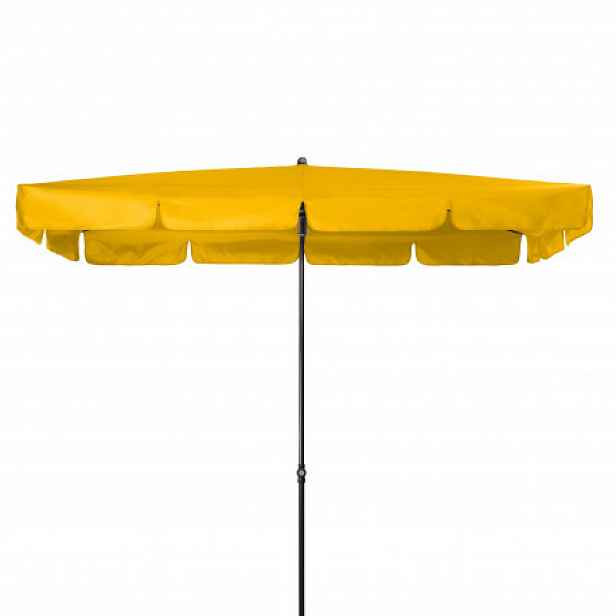 Naklápěcí slunečník Doppler SUNLINE WATERPROOF 260 x 150 cm- žlutý