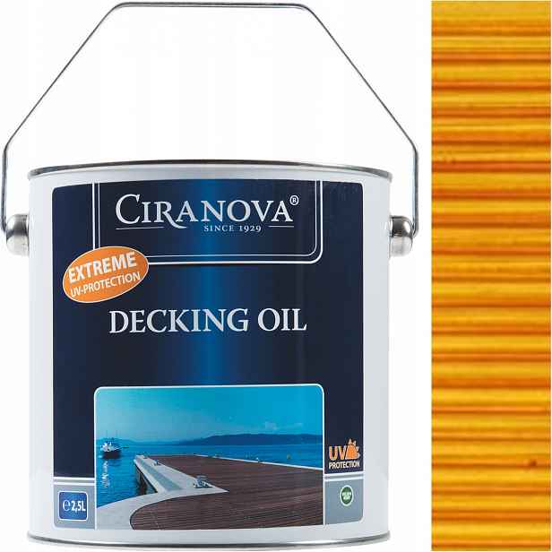 Ciranova Olej na terasy Decking Oil Borovice 2,5L