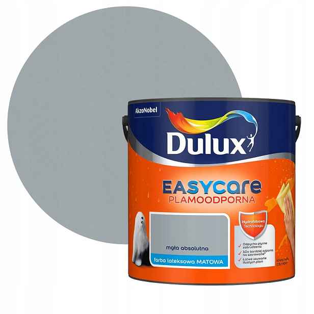 Dulux Easycare Barva Odolná Proti Skvrnám Absolutní mlha 2,5L