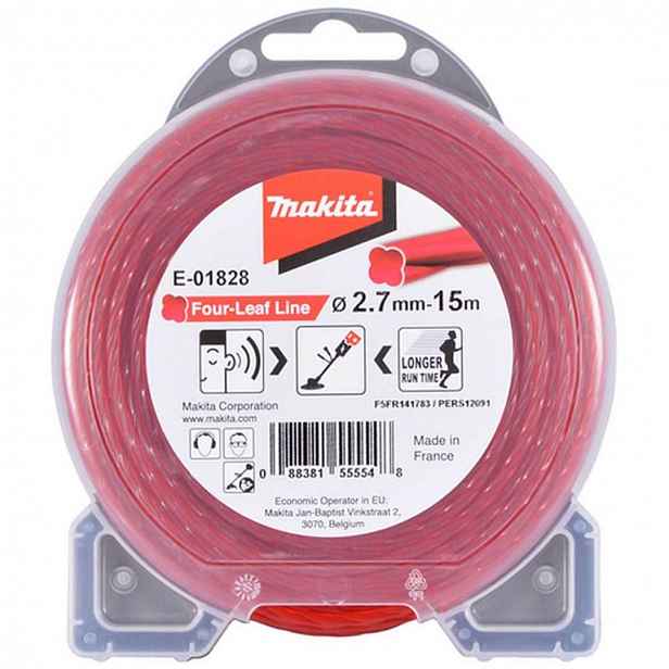 Makita - Náhradní struna 2,7 mm, délka 15 m E-01828